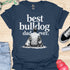 The best bulldog dad ever - V8 - Sitting Calm Two T-Shirt